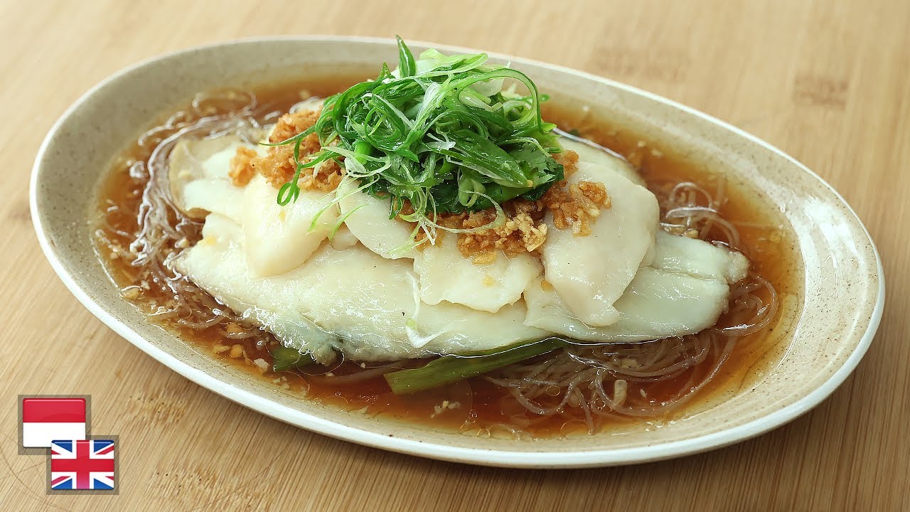 Lembut Aromatik! Resep IKAN STEAM BAWANG PUTIH