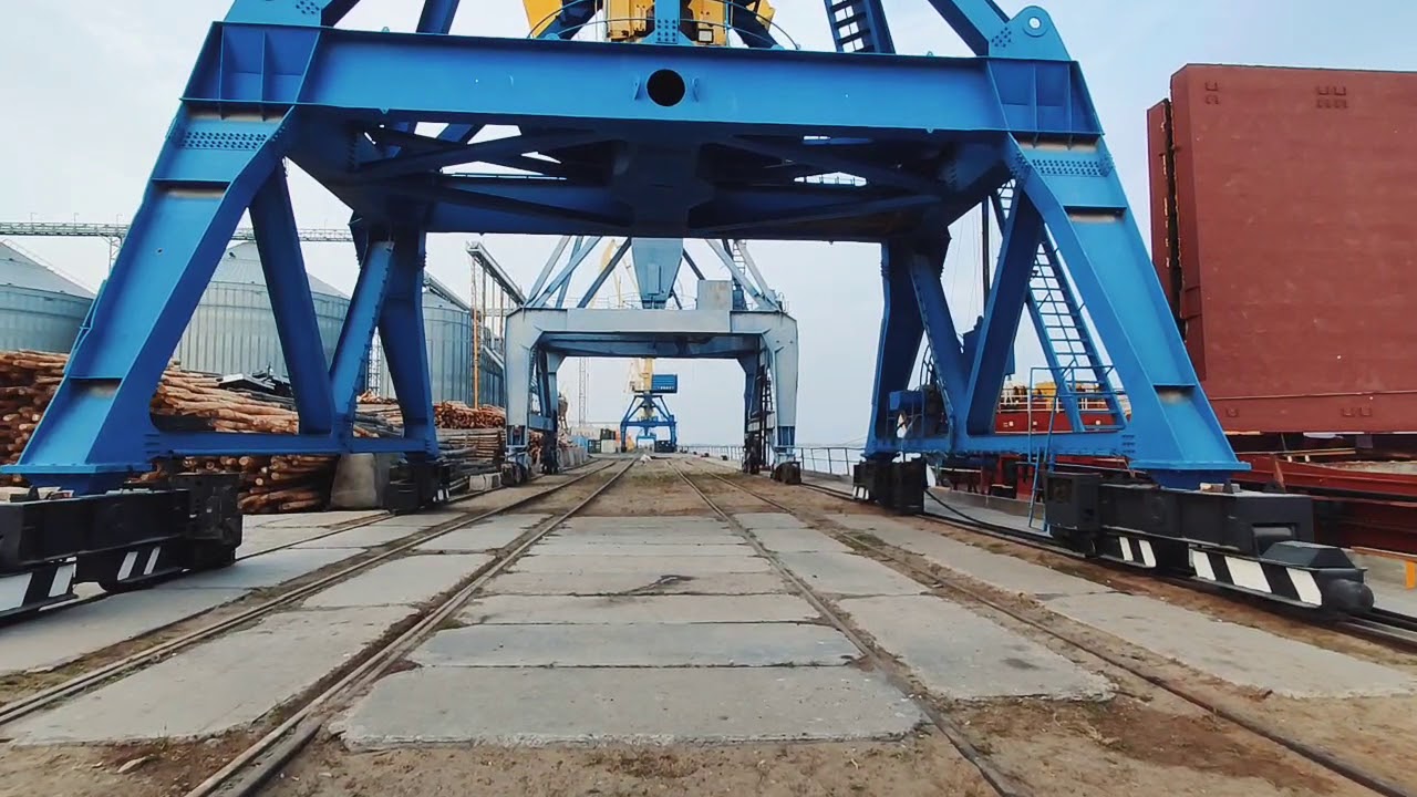 Прямая перевалка зерна посредством самосвалов (экспорт). ПАО 