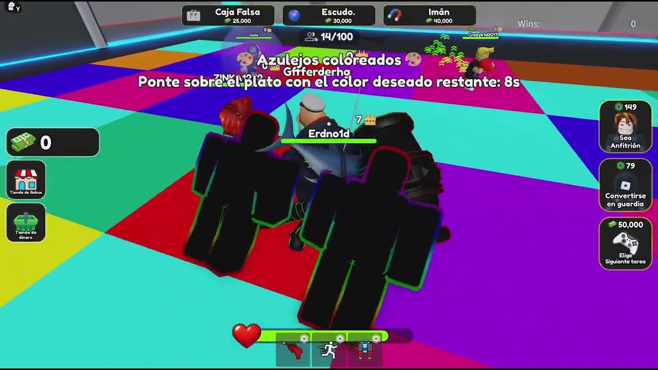 JUGANDO A ROBLOX