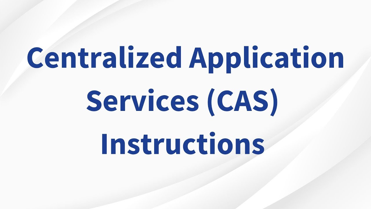 How to Submit Your ECE® Report for CAS Applications