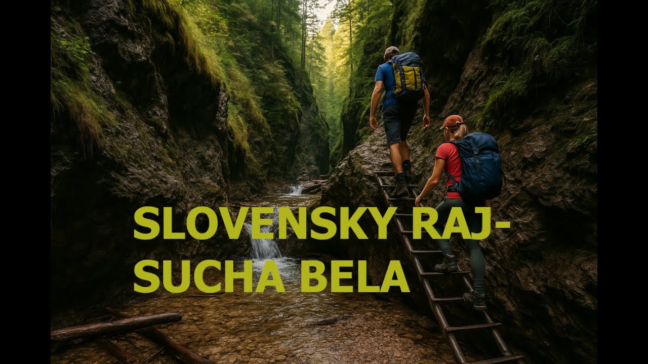 Słowacki Raj #3 Słowacki Raj-Sucha Bela Wąwóz z pięknymi widokami.