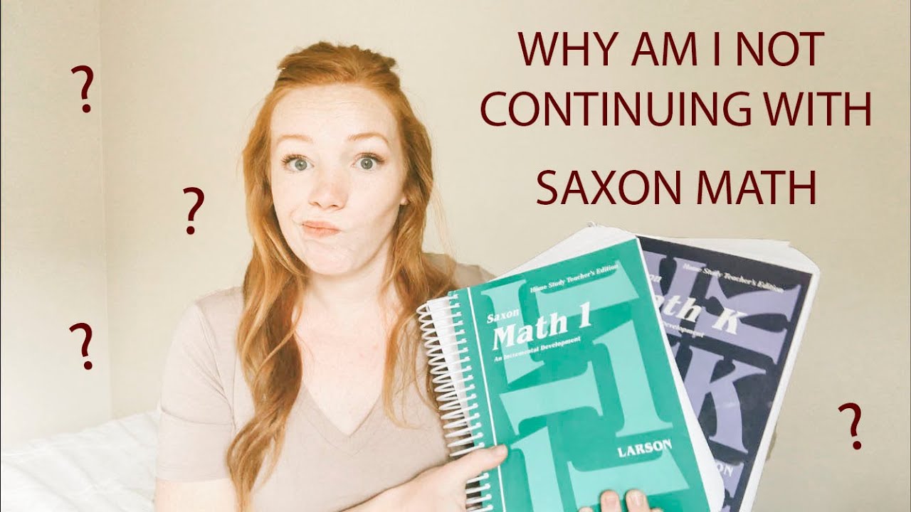 SAXON MATH K & 1 overview & Why I will NOT be CONTINUING