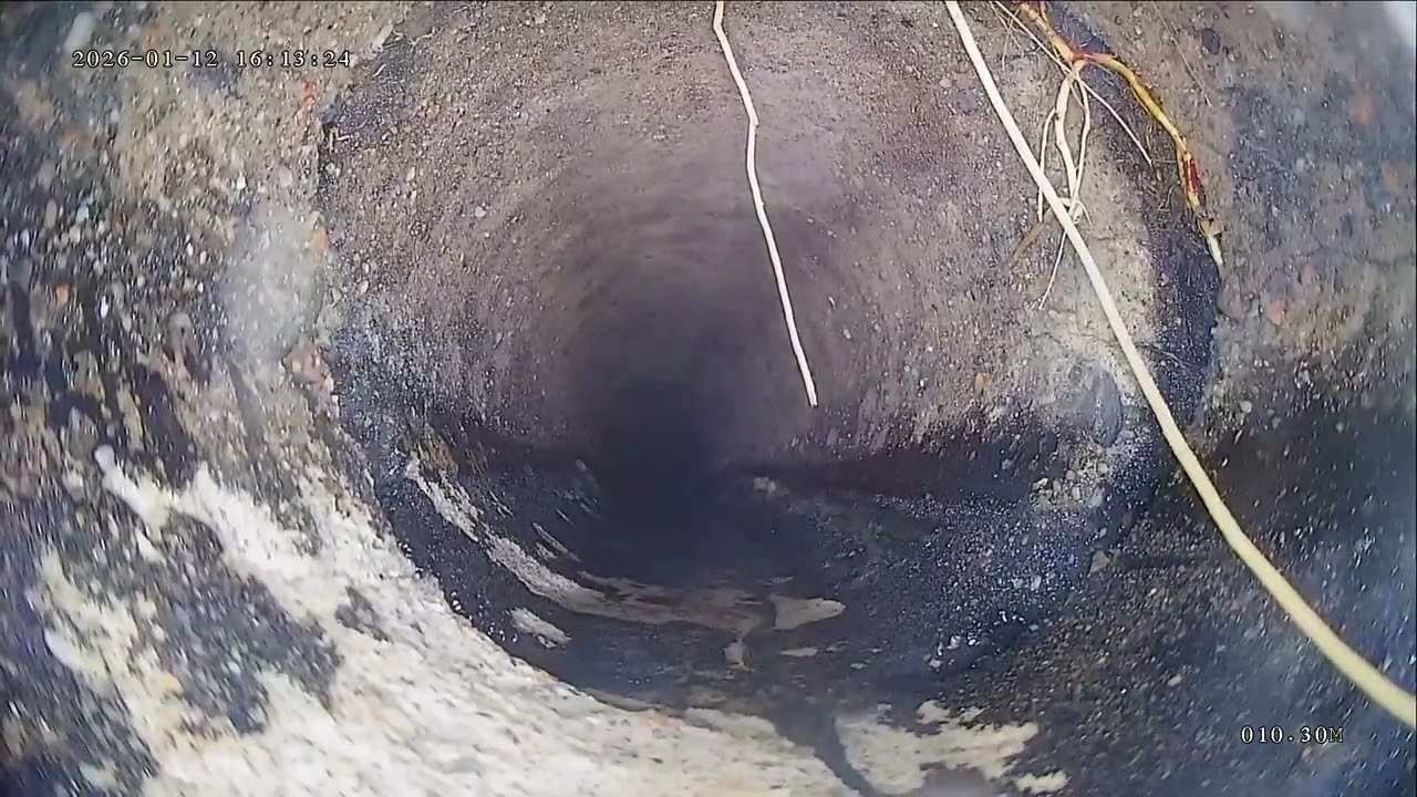 Avlopp efter fräsning rötter