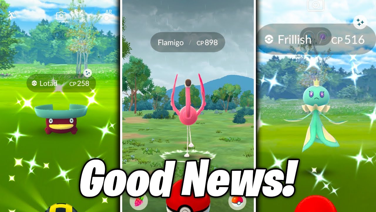 ХОРОШИЕ НОВОСТИ О ФЛАМИГО В POKEMON GO! Новые усиленные места появления блестящих покемонов / Кар...