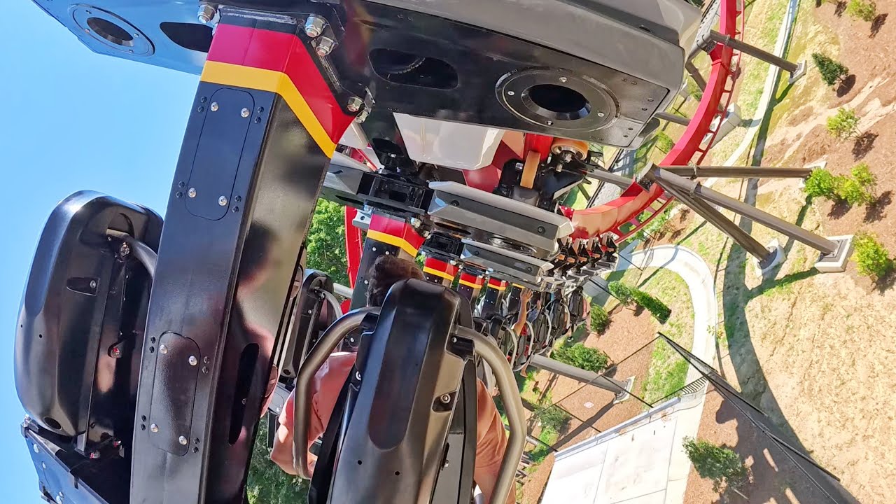 Big Bad Wolf: The Wolf&rsquo;s Revenge (Backrow Onride) Busch Gardens [NEW 2025]