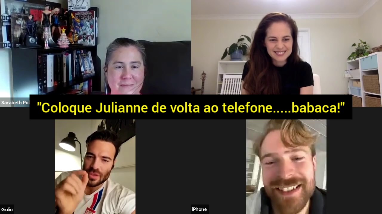 Giulio Berruti - Melanie Zanetti - Rhett Wellington - entrevista - melhores momentos - Legendado