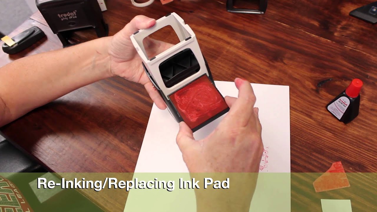TUTORIAL : MAXSTAMP SQUARE SELF-INKING STAMP
