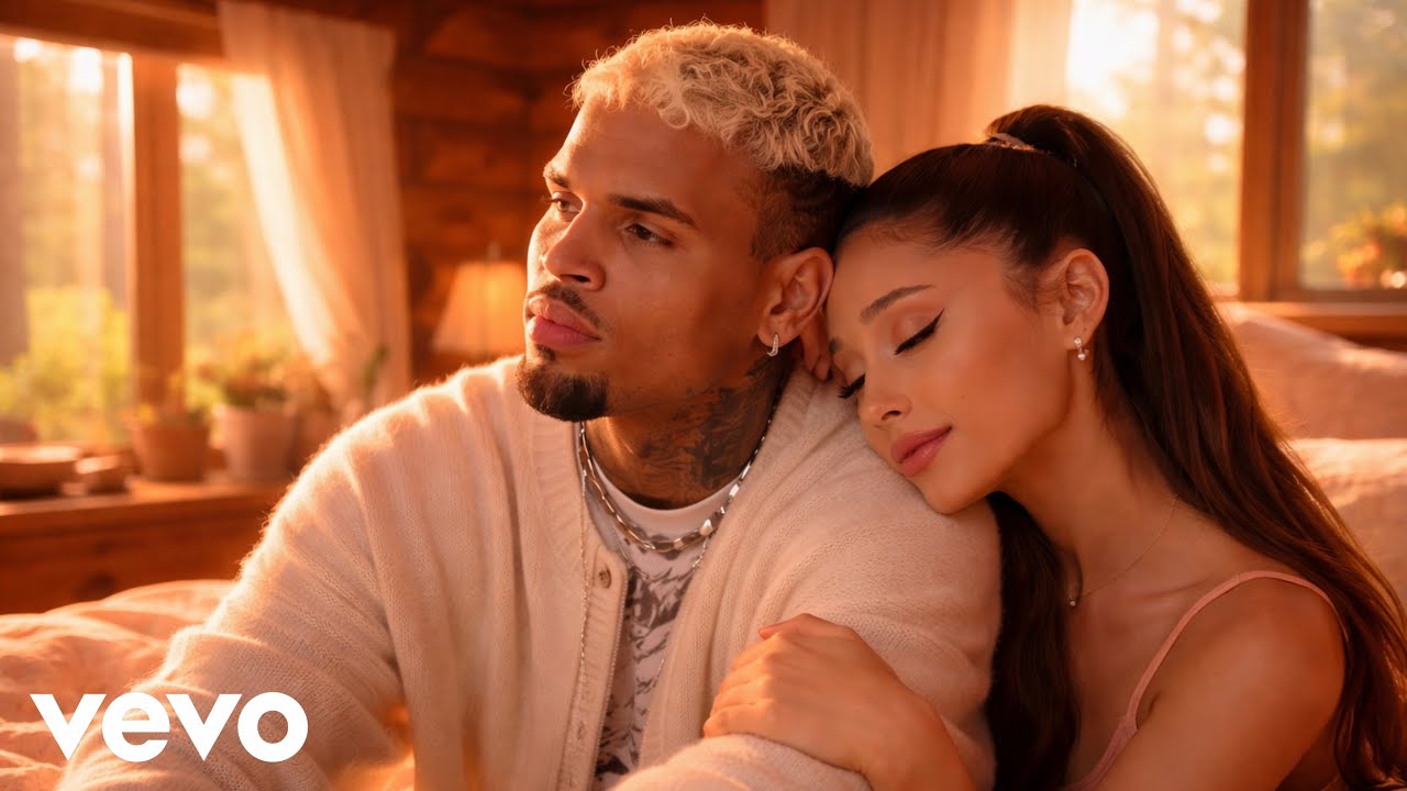 Chris Brown ft. Ariana Grande - Right Here (Official Lyric Video)type song￼