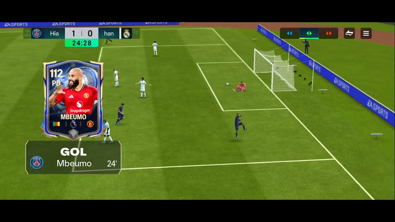 Meu primeiro vídeo no canal jogando FC mobile 