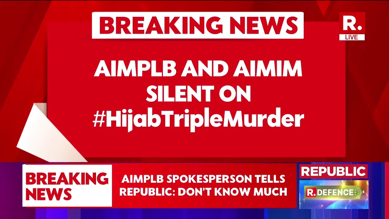 SHAMLI SHOCKER: Triple Murder Sparks Outrage | Why Is Hijab Lobby Missing? | Republic LIVE