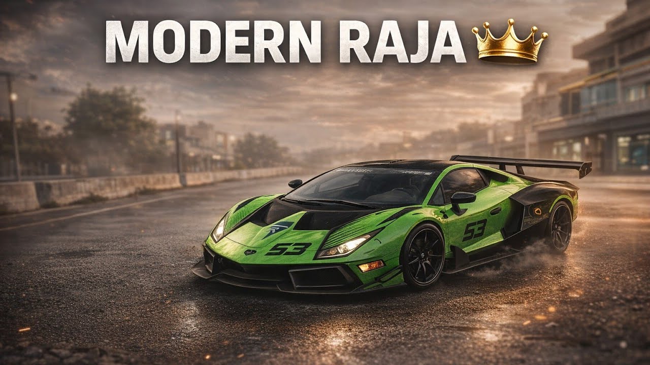 MODERN RAJA! 👑 Lamborghini SCV12 High Speed Action 🔥🚀