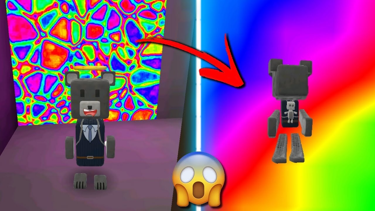 Jogo do urso, entrei no portal colorido da casa gigante, mist&eacute;rio, super bear adventure, segredos