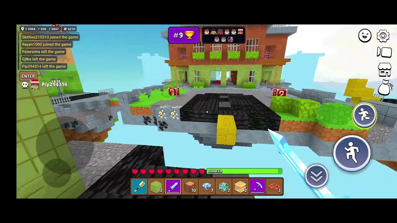 Who want a pvp #minefun #minecraft #games #gameplay #pvp #tryhard 