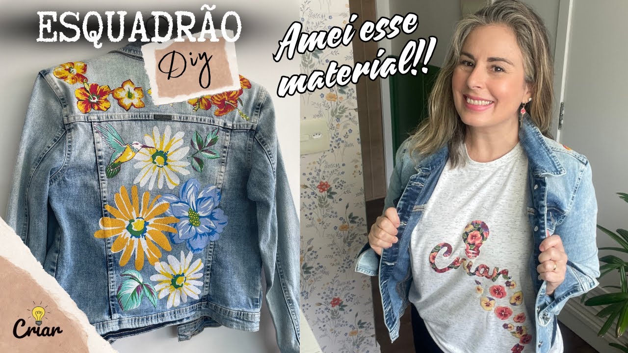 CUSTOMIZE SUAS ROUPAS | Esquadr&atilde;o DIY | Moda Sustent&aacute;vel!