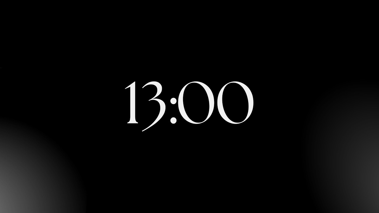 13 Minutes Deep Focus | Silent Work Session