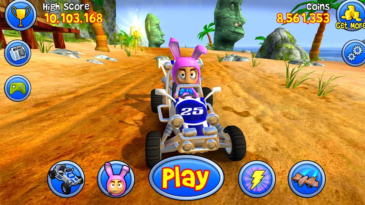 High Score 10million​ And 9milinon Coins | EP06 | Beach Buggy Racing Blitz PE02