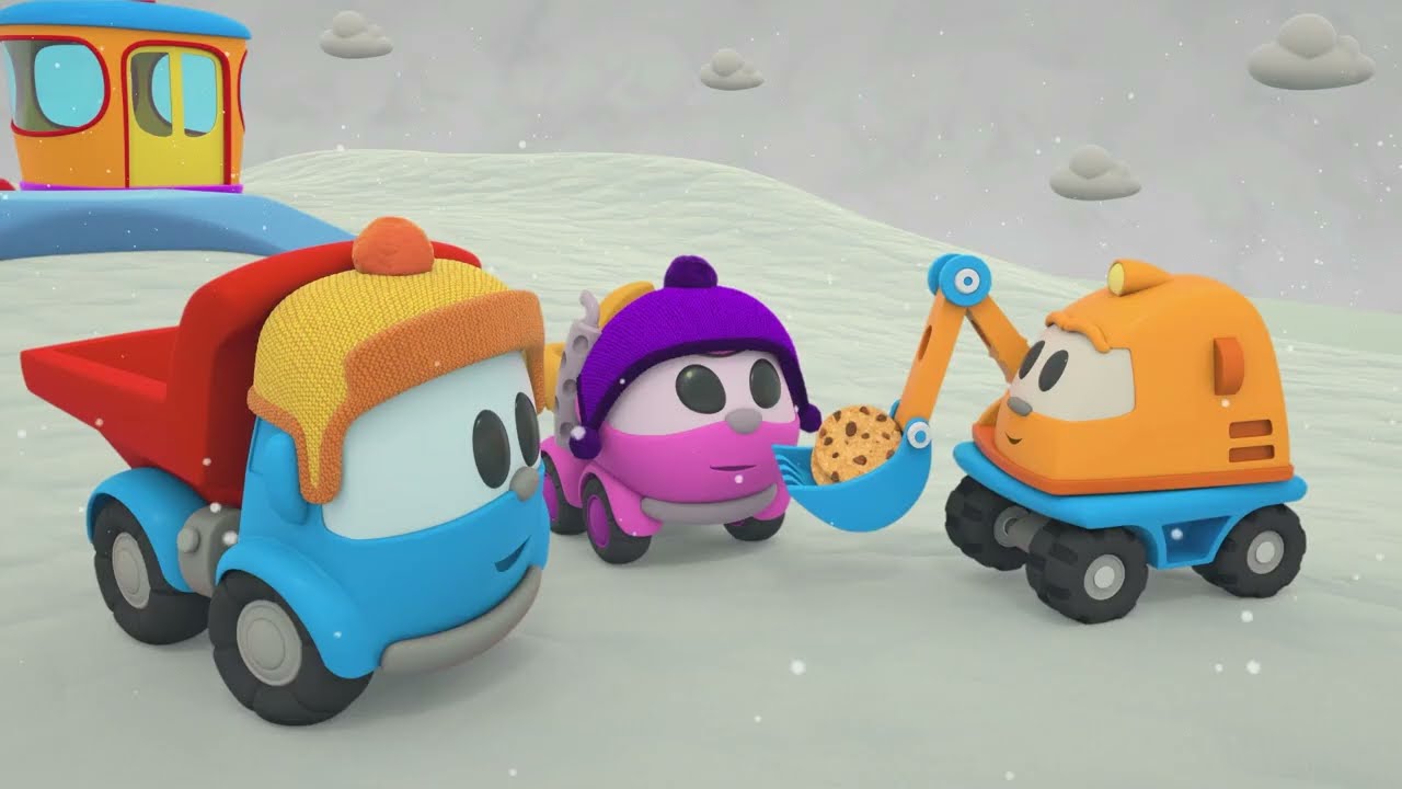 Lastbilen Leo hela avsnitt. Tecknade filmer på svenska. Bilar för barn & lastbilar för barn.