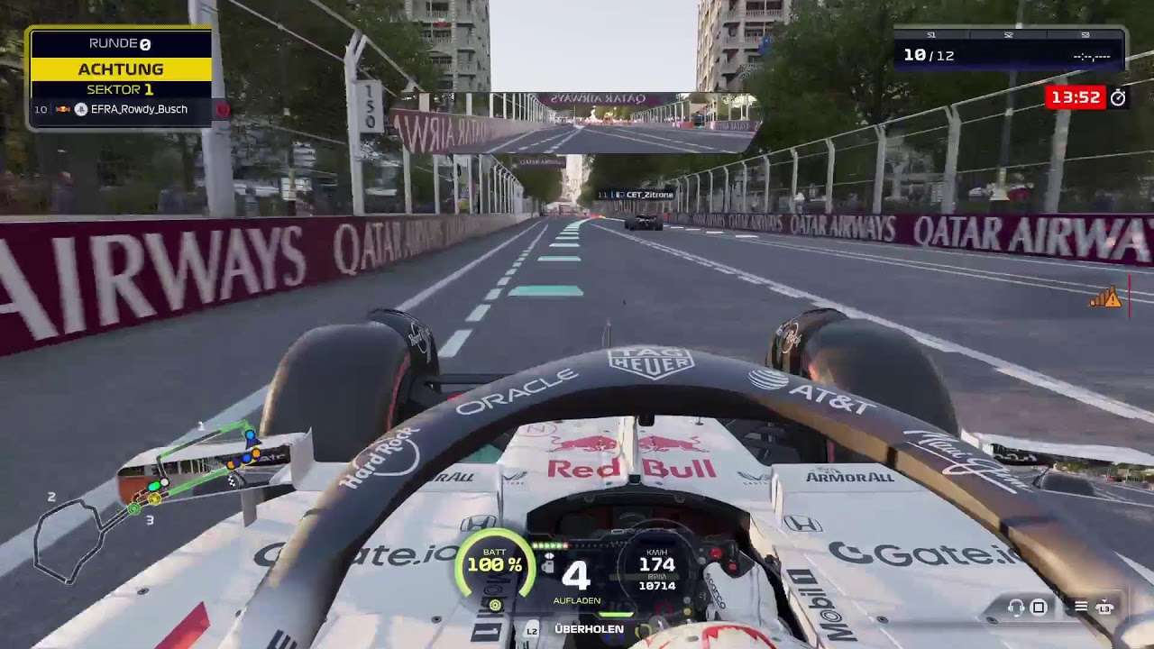 RRL 50% Saisonrennen 9 Baku City Circuit (Aserbaidschan)🇦🇿