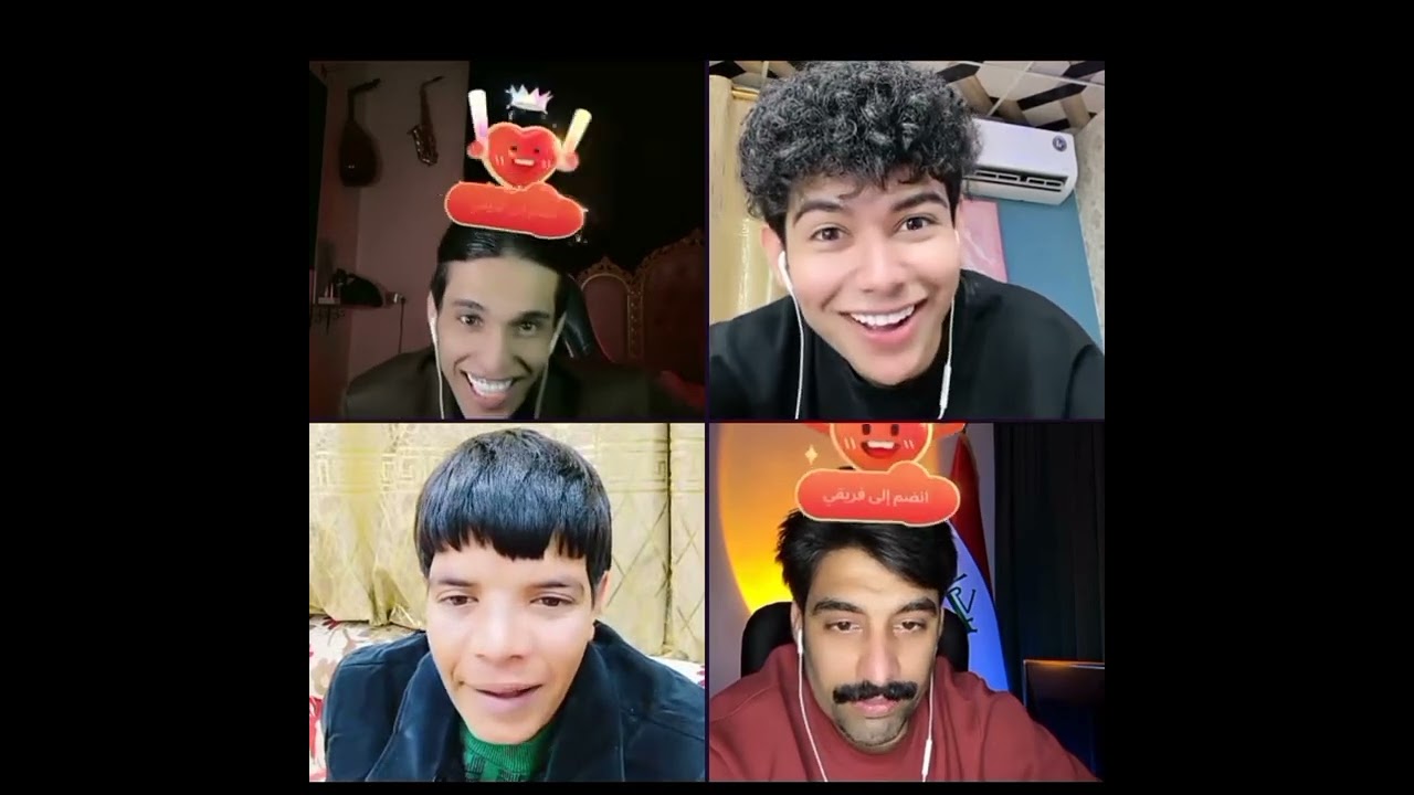 لايف بارق ومله عباس وزيكو وسجاد سلمان 🧡