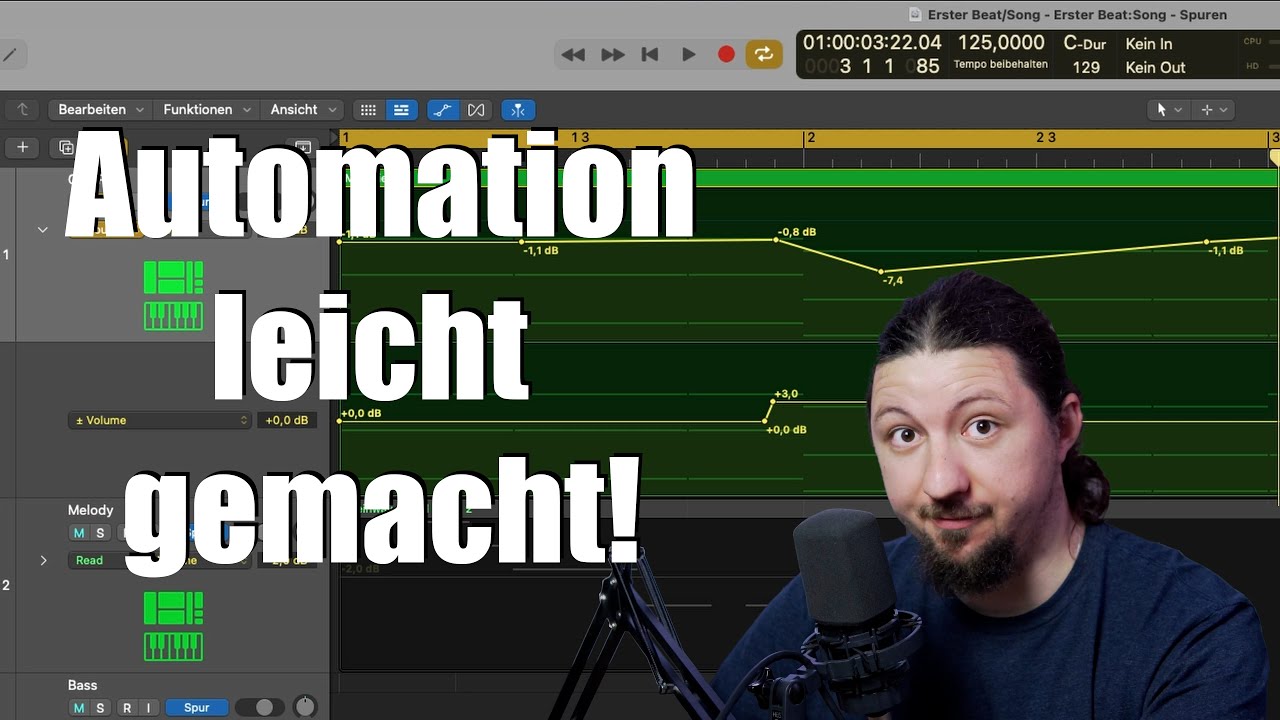 Logic Pro X Automation: Einsteiger-Guide f&uuml;r Dynamische Mixe