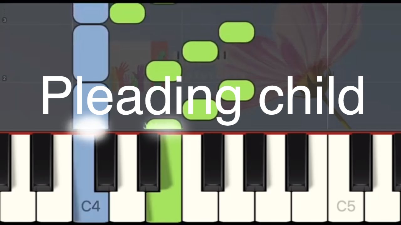 Denes Agay - 6 Pleading child - Very easy piano tuto