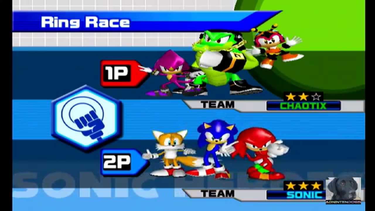 Bunches of Sonic Heroes Multiplayer