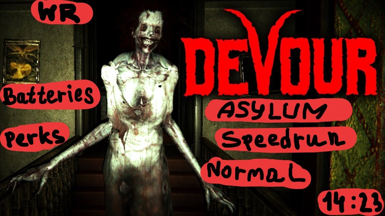 Devour: Asylum - Speedrun Normal Batteries/Perks in 14:23 [World Record]