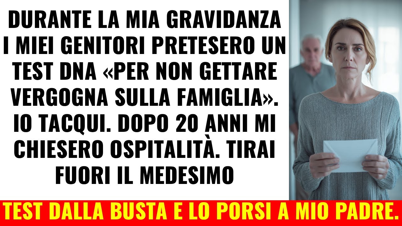 I Miei Genitori Mi Hanno Cacciata Incinta Per Il Test Del DNA – 20 Anni Dopo Ho Restituito La Busta