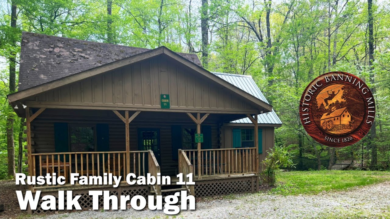Full-Sized Rustic Cabin 11 Walk Through