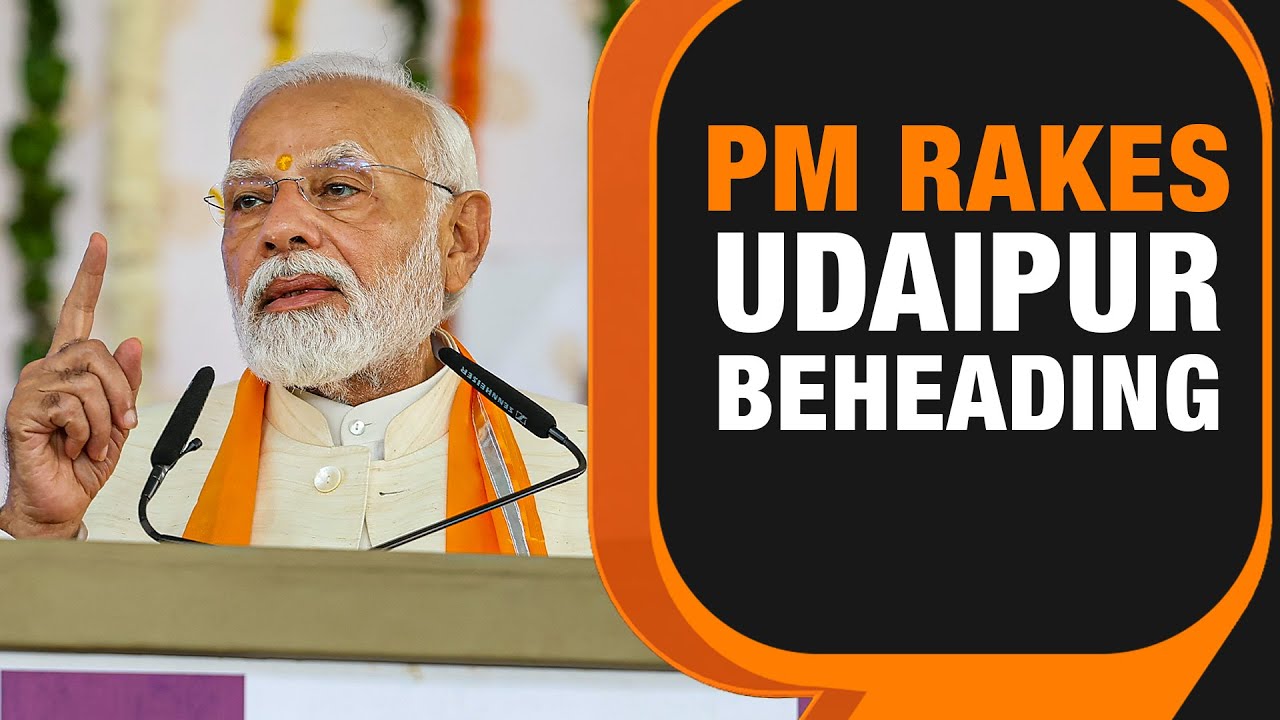 PM Speaks on Udaipur Beheading, Asks People to Teach Congress a Lesson