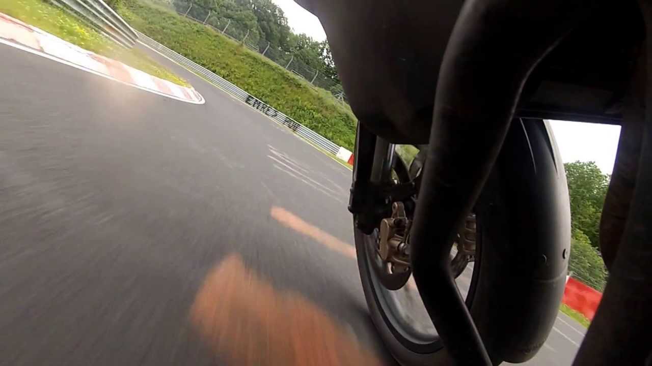 Nurburg Ring Lap on Triumph Tiger 800