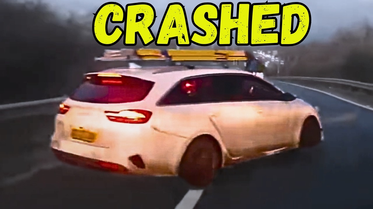 UK's Worst drivers caught on dash cam  Crazy driving, close calls, driving fails and near misses 