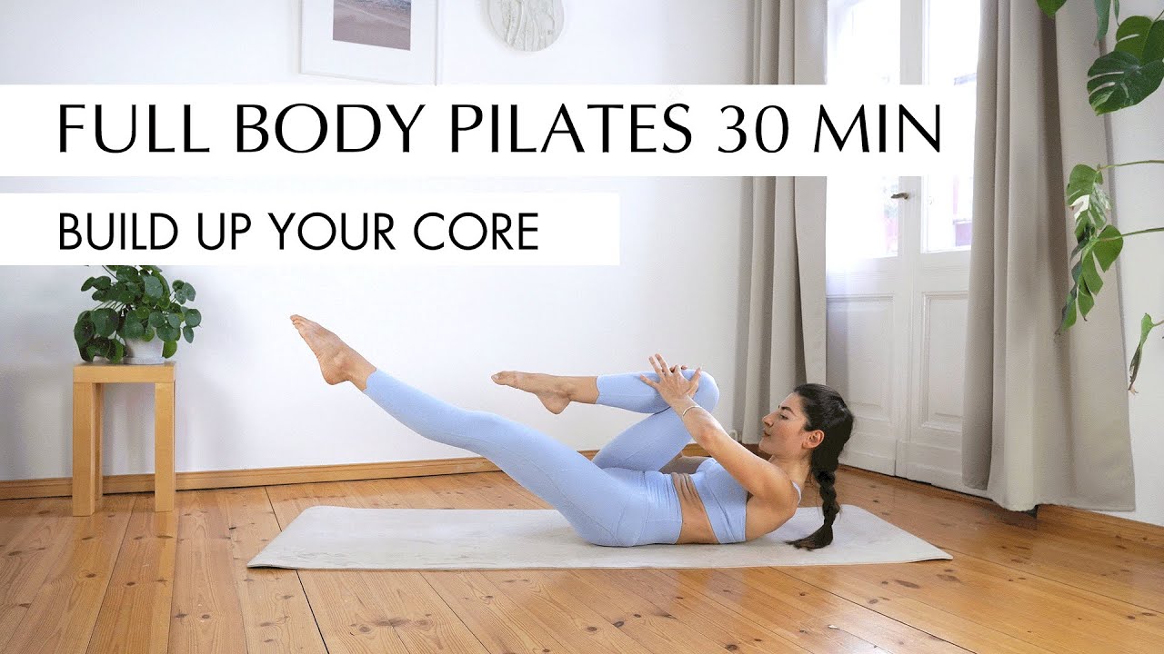 30 МИН. ПИЛАТЕС НА ВСЕ ТЕЛО (Упражнения на глубокие мышцы кора и тазового дна)