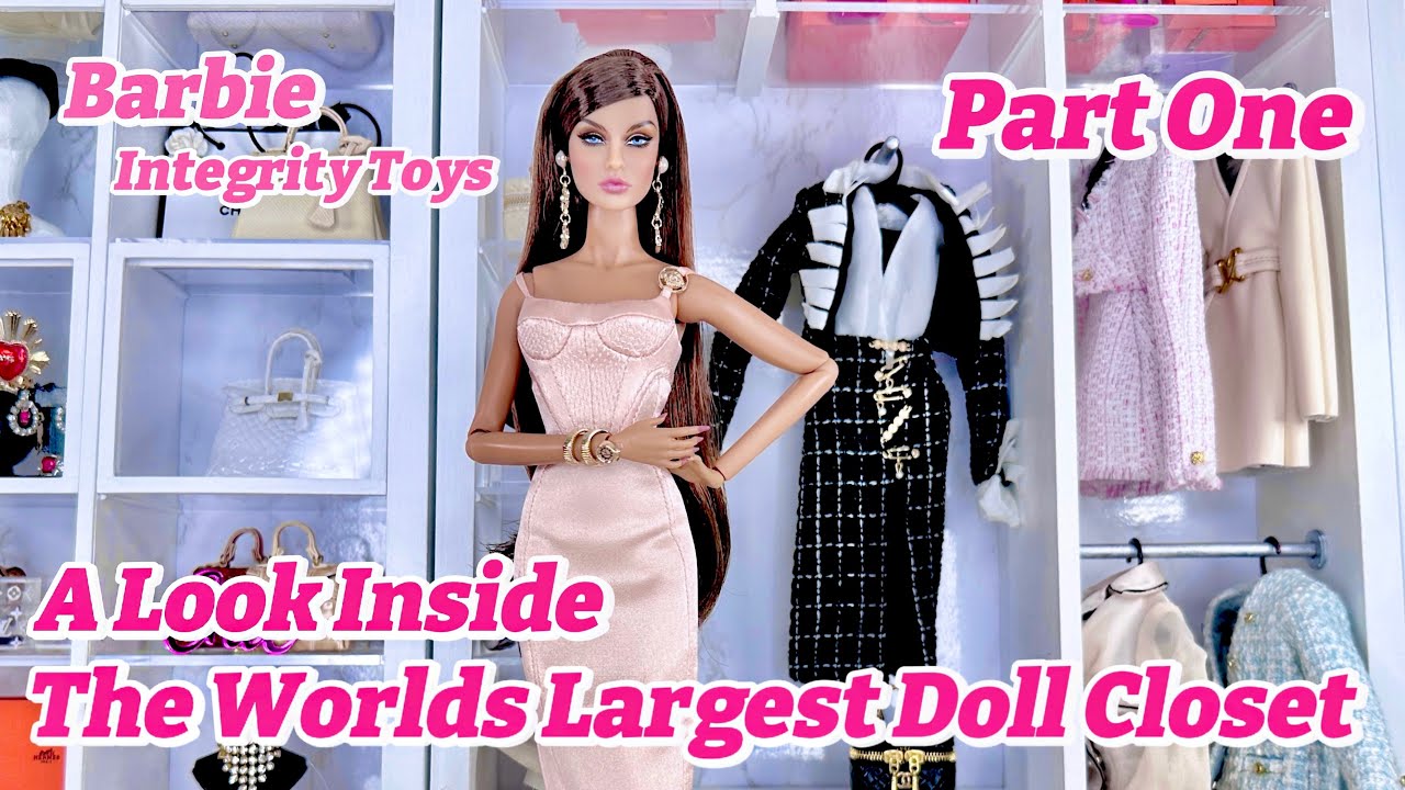 A Look Inside The World’s Largest Doll Closet: Two Fashionable Units Uncovered!