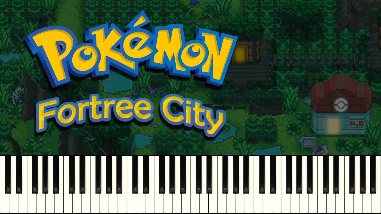 Fortree City (from Pokemon Ruby/Sapphire/Emerald) - Piano Tutorial