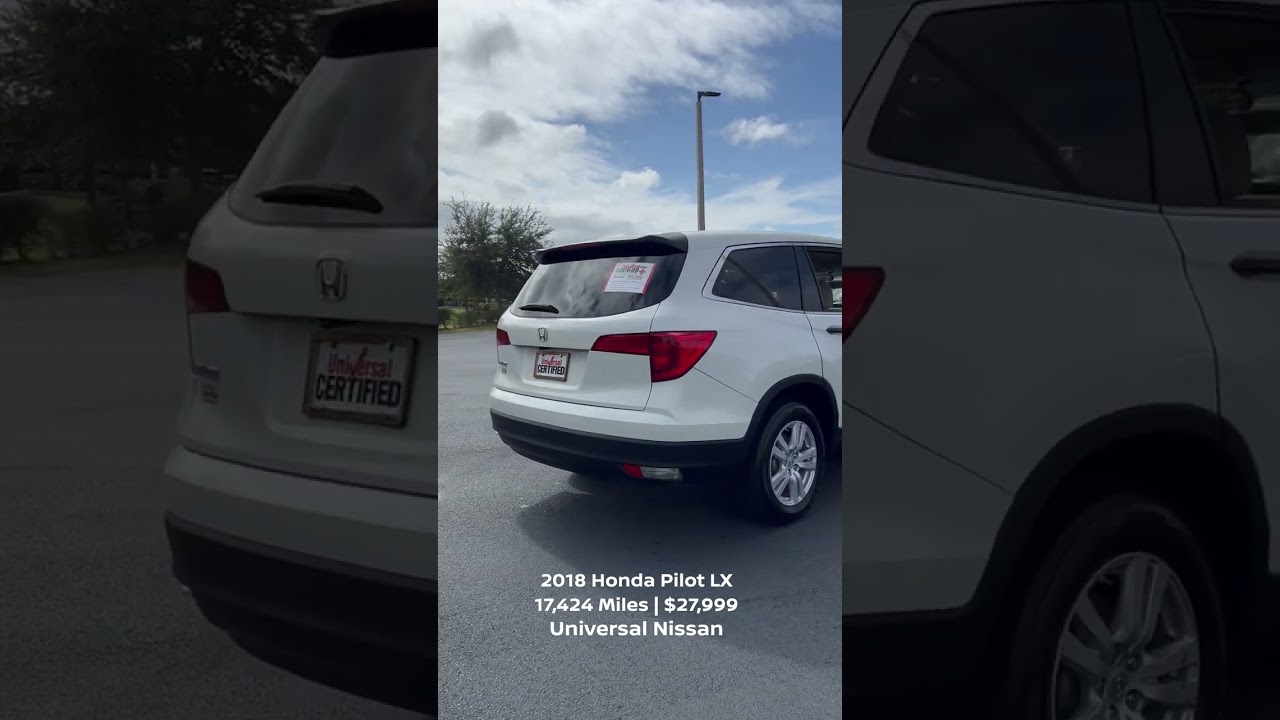 Check It Out! | 2018 Honda Pilot LX