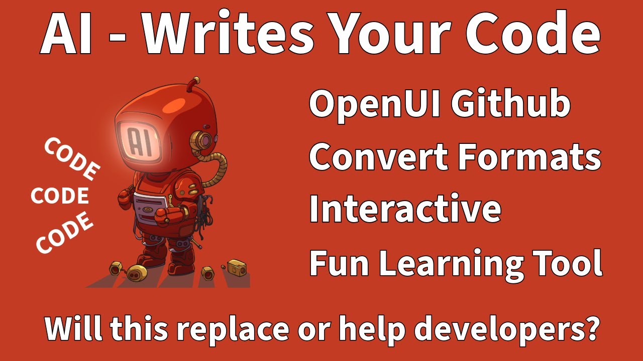 OpenUI AI writes code for you. New AI to write React code, html code, export code, and much more.