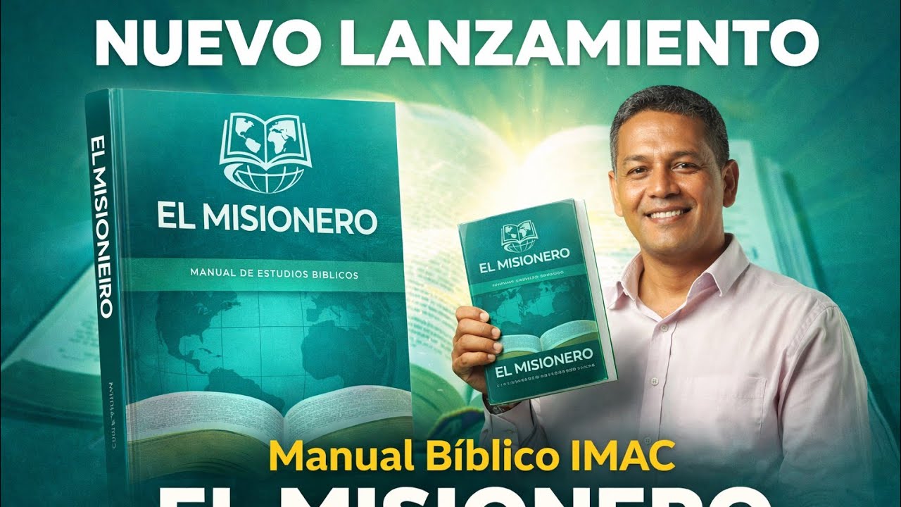 LANZAMIENTO OFICIAL – MANUAL BÍBLICO “EL MISIONERO” | IMAC (1 de 3)