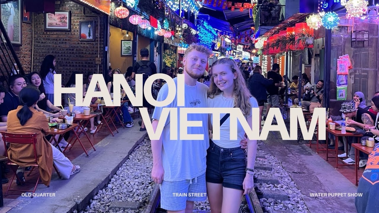 Exploring Hanoi in TYPHOON RAGASA!!⛈️