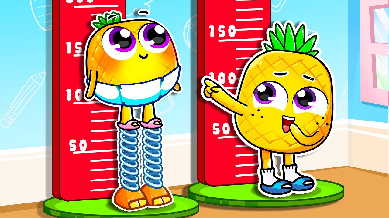 Baby Wants to Be Taller | I Wanna Grow up Tall | Learn Healthy Habits | YUM YUM - Funny Kids Songs
