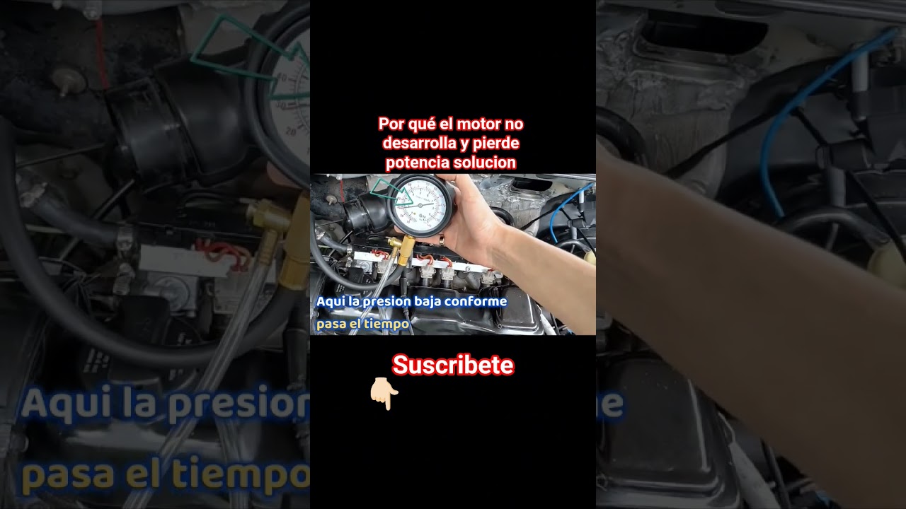 por qu&eacute; el motor no desarrolla y pierde potencia y fuerza soluci&oacute;n #automobile  #mechanic