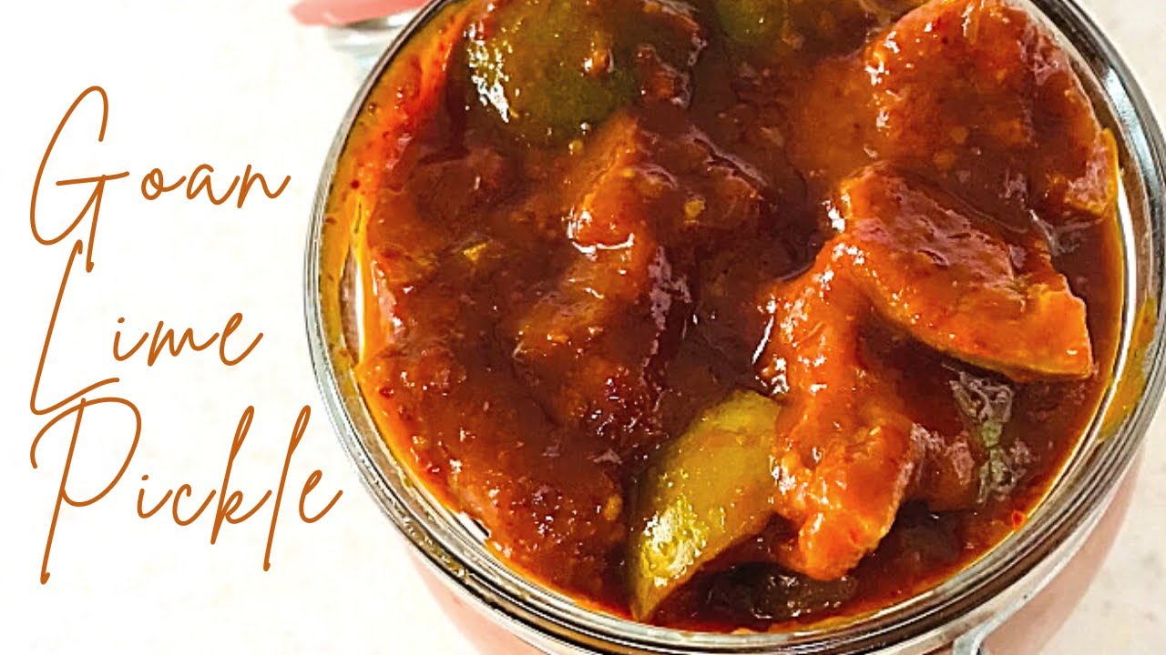 Lime / Lemon Pickle | Goan Lime Pickle | Very Easy to make pickle |  Sweet & Sour Pickle