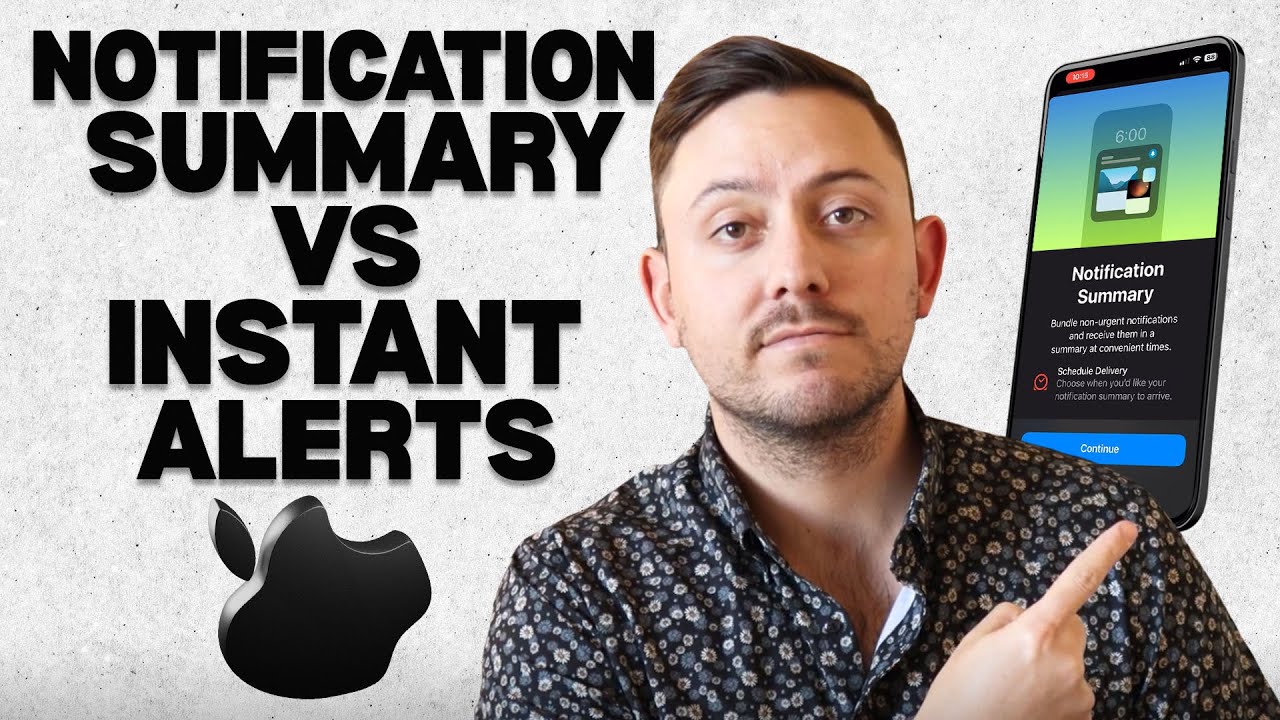 How to Use Notification Summary vs Instant Alerts on iPhone
