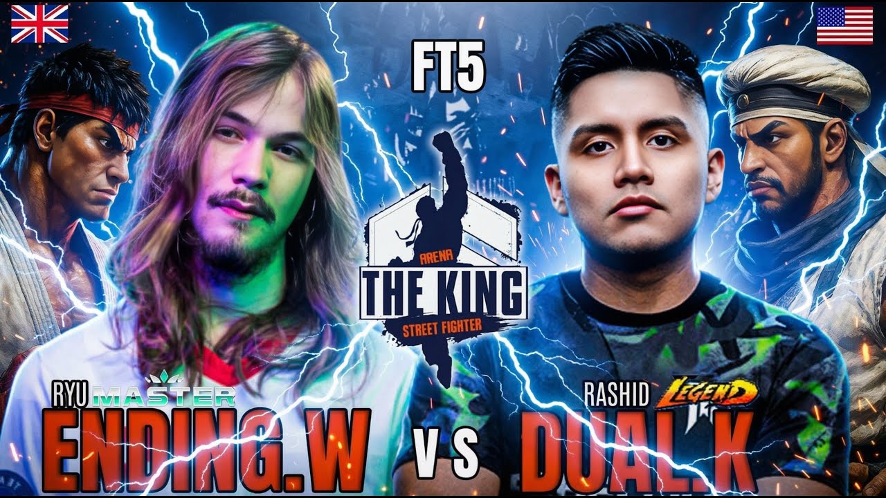 🔥 SF6 ▰ Ending Walker (Ryu) vs Dual Kevin (Rashid) ▰ Street Fighter 6 🔥