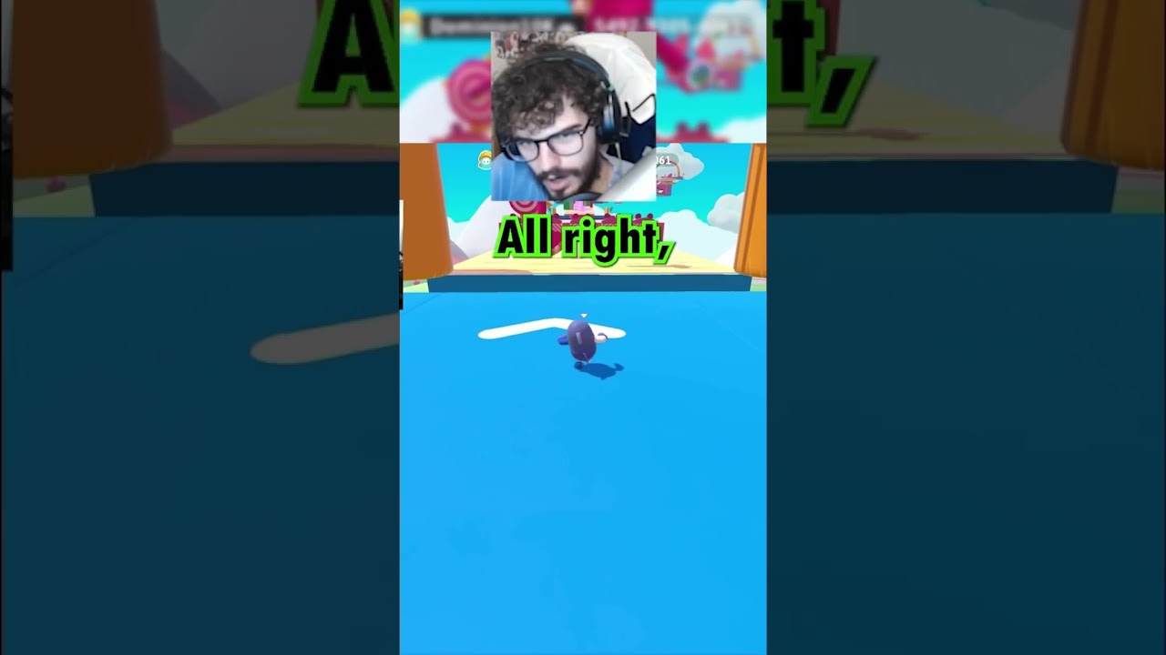 Fall guys creative hard mode! Except if I fall I lose, what do you guys think?