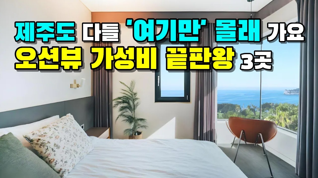 재방문율 1위 가성비 호텔, 솔직히 여기 3곳이 전부입니다. 엄한 데 돈 쓰지 마세요.