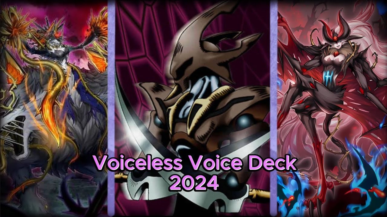 YuGiOh Voiceless Voice Deck - FT. Azamina