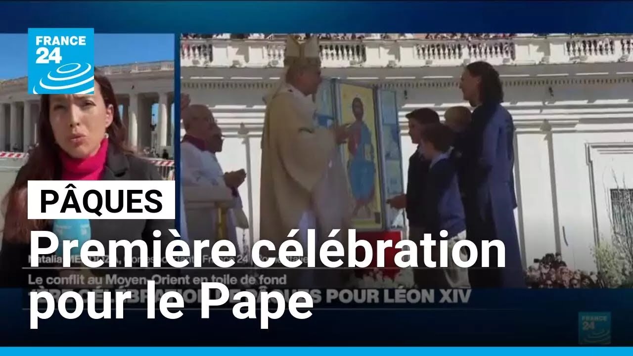 Premi&egrave;re c&eacute;l&eacute;bration de P&acirc;ques pour L&eacute;on XIV, assombrie par la guerre au Moyen-Orient