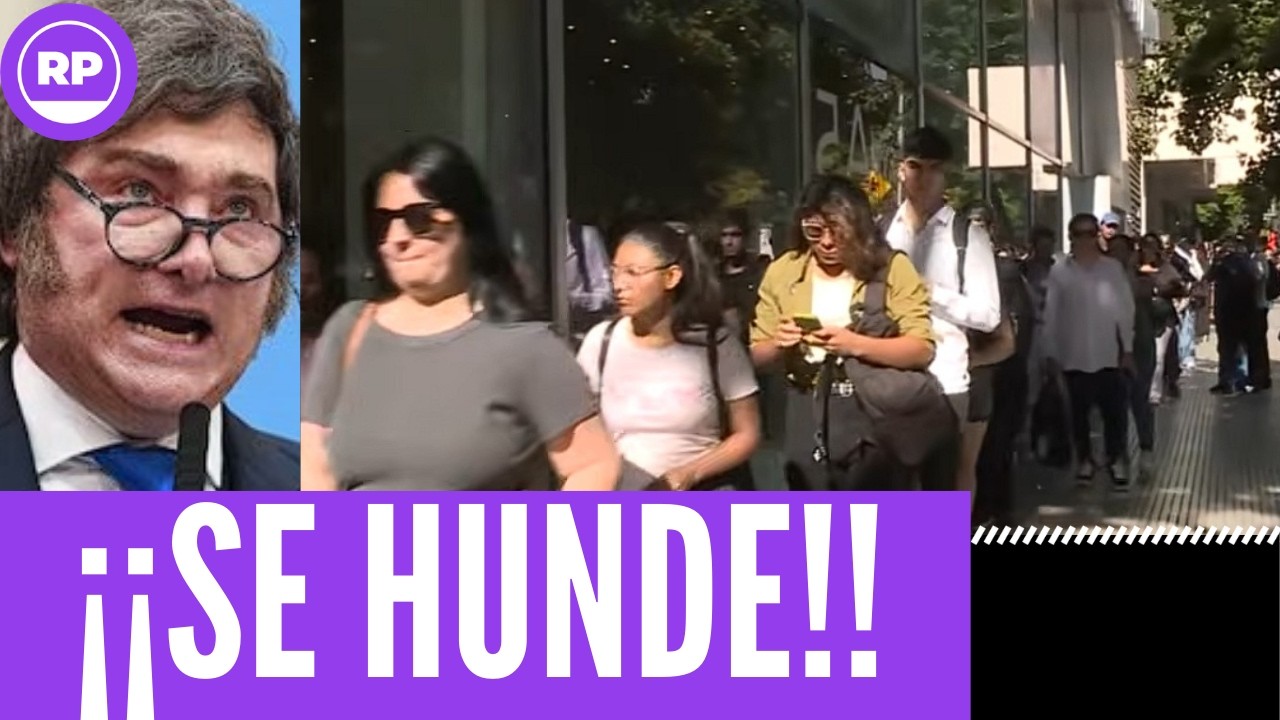 ¡¡¡FIN DEL RELATO!!! MILES DE JÓVENES HACEN FILA POR UN EMPLEO