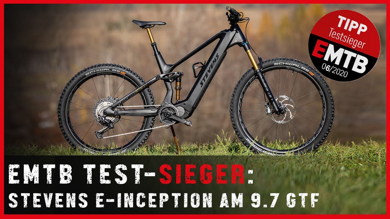 Stevens E-Inception AM 9.7 GTF: EMTB-TESTSIEGER der Super-Allrounder 2021